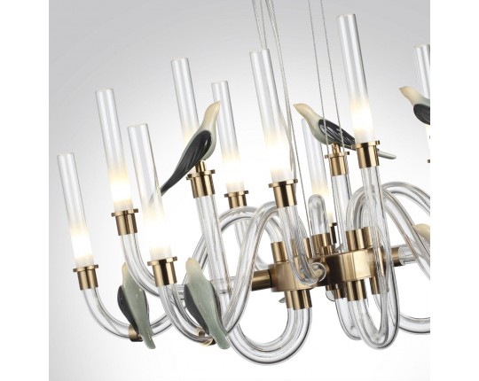 Подвесная светодиодная люстра Odeon Light L-Vision Lark 5431/30L