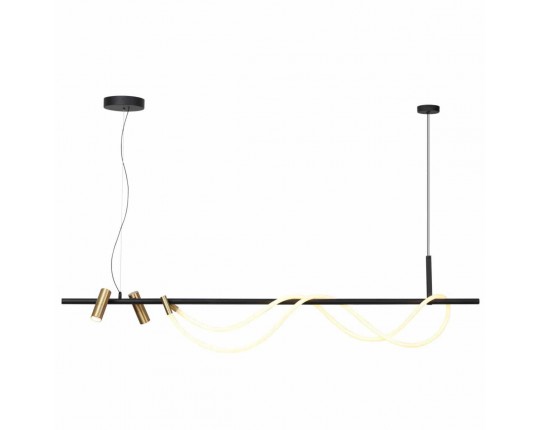 Подвесная светодиодная люстра Odeon Light Corda 4397/40L