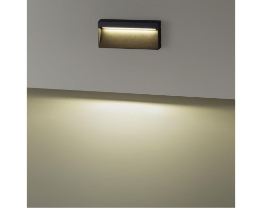 Уличный настенный светодиодный светильник Odeon Light Nature Vitty 6649/5WL3