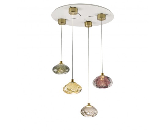 Подвесной светодиодный светильник Odeon Light L-Vision Mela 7045/4L