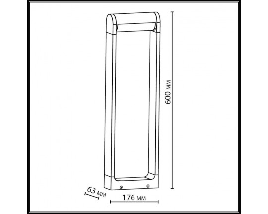 Ландшафтный светильник Odeon Light NATURE 7117/12GL