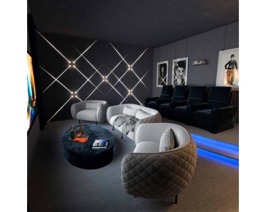 Настенный светодиодный светильник Odeon Light Hightech Vista 4258/8WL