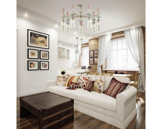 Подвесная люстра Odeon Light Classic Bizet 4855/7C