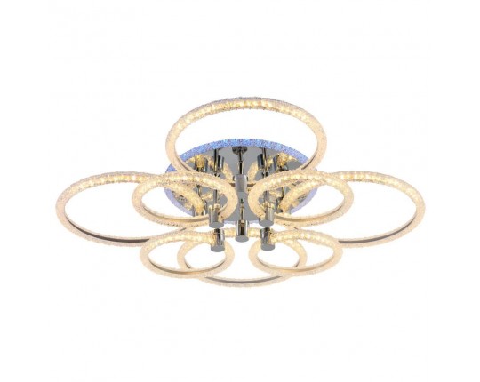 Потолочная светодиодная люстра Profit Light 8024/4+4 CHR
