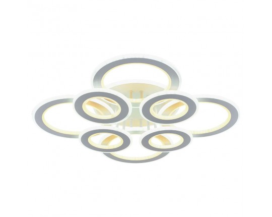 Потолочная светодиодная люстра Profit Light 8005/4+4 WHT