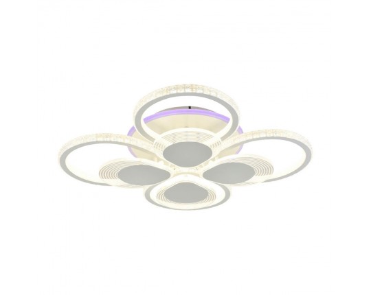 Потолочная светодиодная люстра Profit Light 5891/4+4B WHT