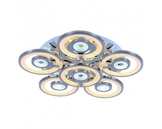 Потолочная светодиодная люстра Profit Light 8070/5+1 CHR