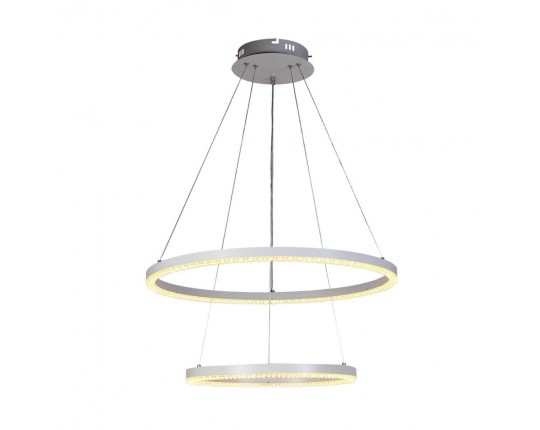 Подвесная светодиодная люстра Profit Light 6037/2 WHT