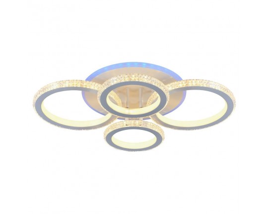 Потолочная светодиодная люстра Profit Light 8017/2+2 WHT