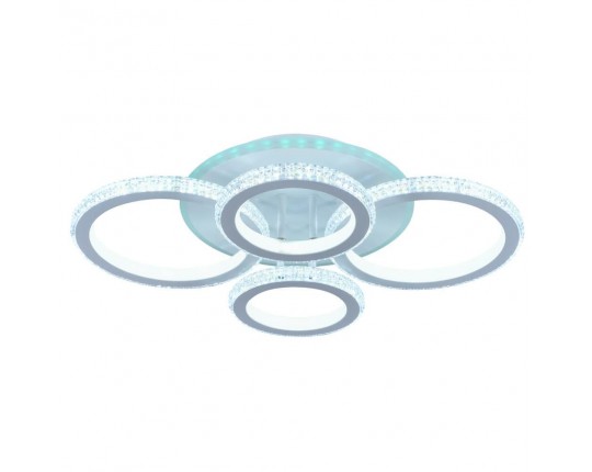 Потолочная светодиодная люстра Profit Light 8017/2+2 WHT