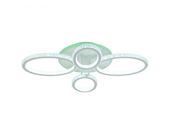 Потолочная светодиодная люстра Profit Light 8033/2+2 WHT