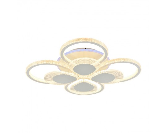 Потолочная светодиодная люстра Profit Light 5891/4+4B WHT