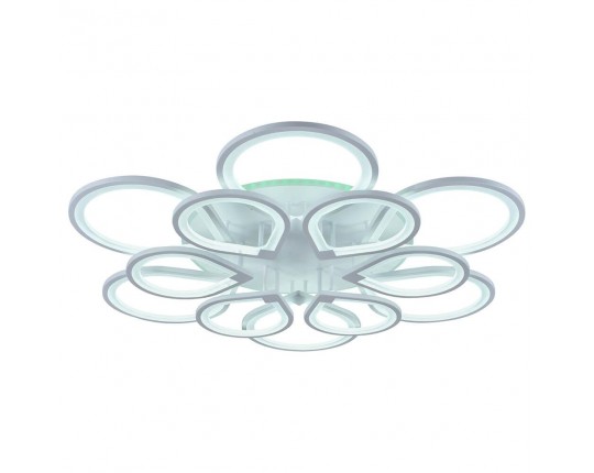 Потолочная светодиодная люстра Profit Light 8000/6+6 WHT