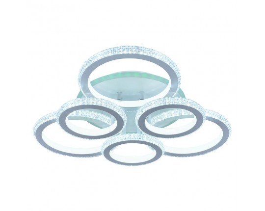 Потолочная светодиодная люстра Profit Light 8017/3+3 WHT
