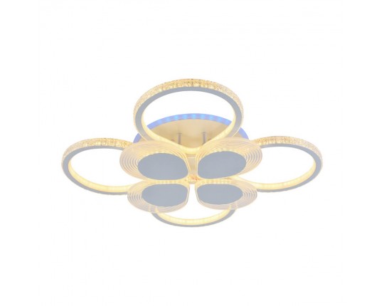 Потолочная светодиодная люстра Profit Light 5891/4+4A WHT