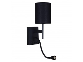 Бра Reluce 86210-9.2-001KT LED3W+E14 BK
