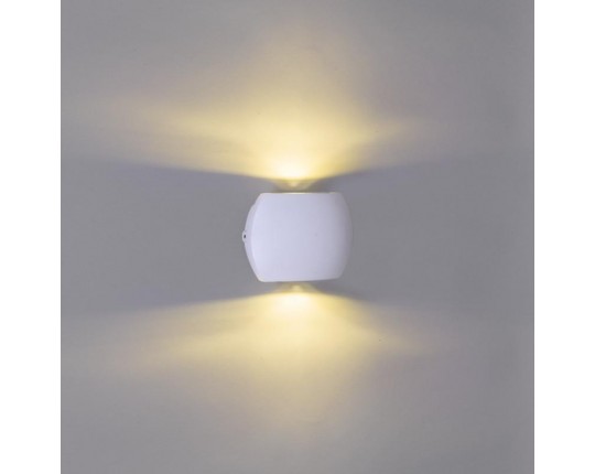 Уличный настенный светильник Reluce 86008-9.2-002TLB LED2*3W WT