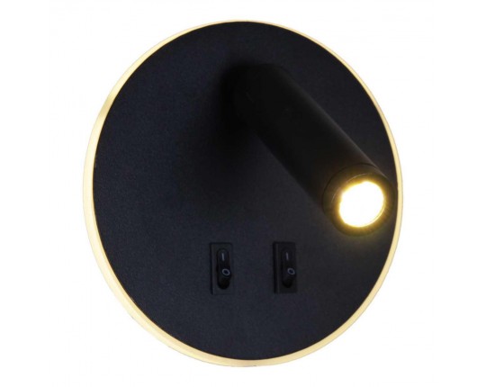 Настенный светильник Reluce 86203-9.2-001KT LED12W BK