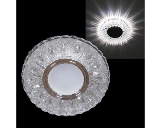 Точечный светильник Reluce 51618-9.0-001MN MR16+LED3W DL 4000K WH