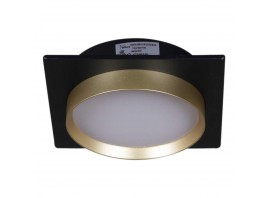 Встраиваемый светильник Reluce Technical 53005-9.0-001LD GX53 BK+GD
