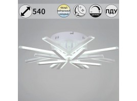 Потолочная светодиодная люстра Reluce 09824-3.3-4+4 WH