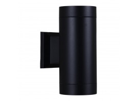 Уличный настенный светильник Reluce 86225-9.2-002CT 2*GX53 BK
