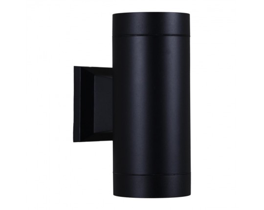 Уличный настенный светильник Reluce 86225-9.2-002CT 2*GX53 BK