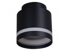 Потолочный светильник Reluce 53001-9.5-001IL GX53+LED3W BK