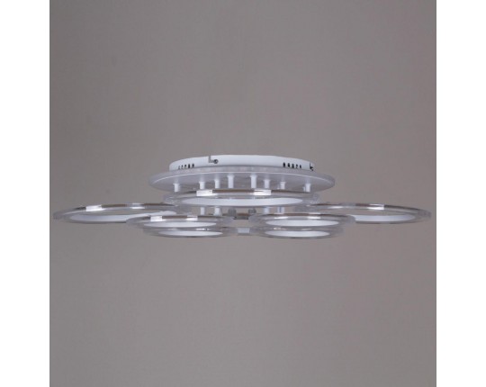 Потолочная светодиодная люстра Reluce 09812-3.3-4+4A WH (RGB)