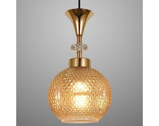 Подвесной светильник Reluce 02001-0.9-05L Amber