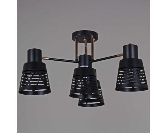 Люстра Reluce 06074-3.3-04 BK+FG