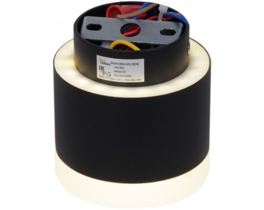 Потолочный светильник Reluce 53004-9.5-001IL GX53+LED3W BK