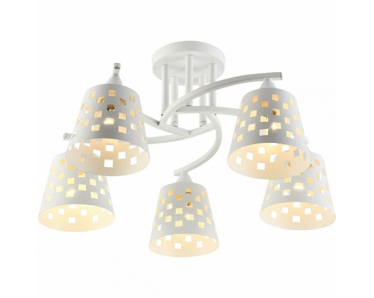 Потолочная люстра Reluce 01384-0.3-05 WH+CR