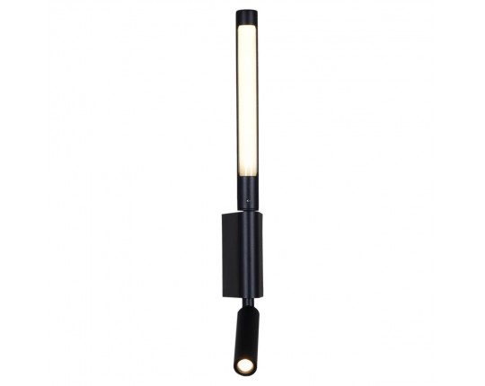 Настенный светодиодный светильник Reluce 86209-9.2-001KT LED3W+6W BK
