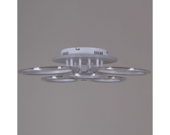Потолочная светодиодная люстра Reluce 09812-3.3-3+3A WH (RGB)