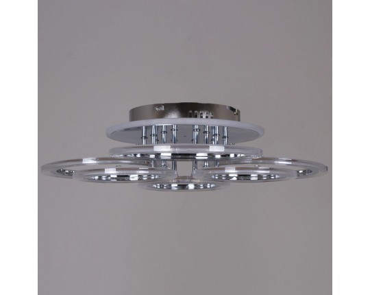 Потолочная светодиодная люстра Reluce 09812-3.3-3+3D CR (RGB)