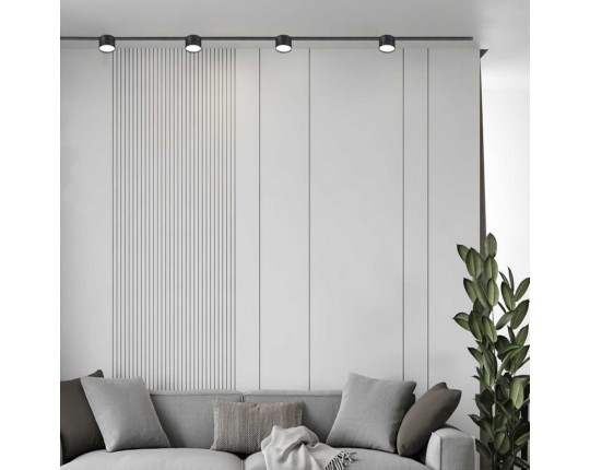 Трековый светодиодный светильник Reluce 13006-9.3-001UR magnetic LED8W BK