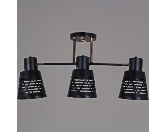 Люстра Reluce 06074-3.3-03 BK+FG