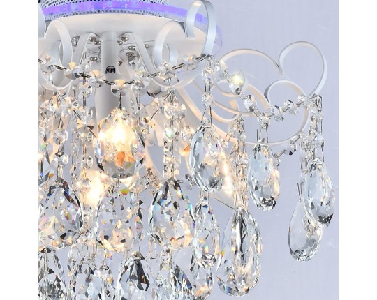 Потолочная люстра Reluce 04024-0.3-04 WH+SILVER PN+RGB