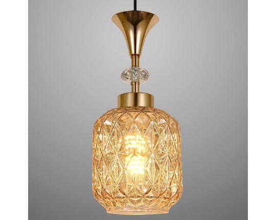 Подвесной светильник Reluce 02003-0.9-05L Amber