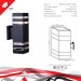 Уличный настенный светильник Reluce 86228-9.2-002CT 2*E27 BK