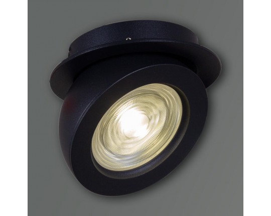 Спот Reluce 84053-9.0-001QR COB10W BK