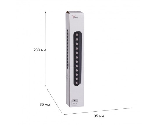 Трековый светодиодный светильник Reluce 13002-9.3-001UR magnetic LED12W BK