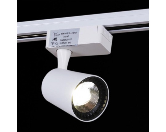 Трековый светильник Reluce 06115-9.3-001QY LED15W WT