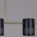 Люстра Reluce 06675-0.3-05 GD+BK GX53