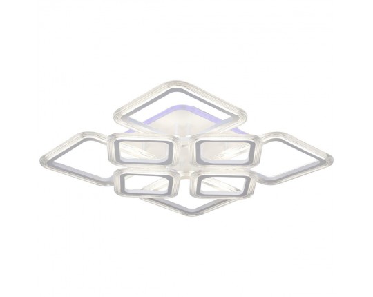 Потолочная светодиодная люстра Reluce 09826-3.3-4+4A WH (RGB)
