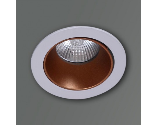 Точечный светильник Reluce 16085-9.0-001PT MR16 WT+ROSE GD