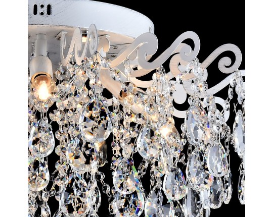 Потолочная люстра Reluce 04033-0.3-07 WH+SILVER PN