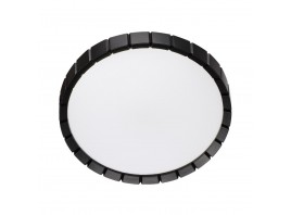 Настенно-потолочный светодиодный светильник Sonex Pale Atabi Black 7649/CL