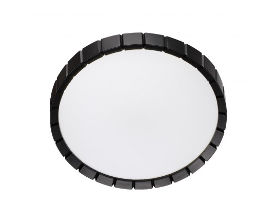 Настенно-потолочный светодиодный светильник Sonex Pale Atabi Black 7649/CL